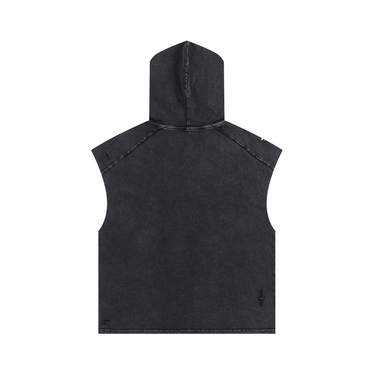 45° Snow-Washed Hooded Tank Top