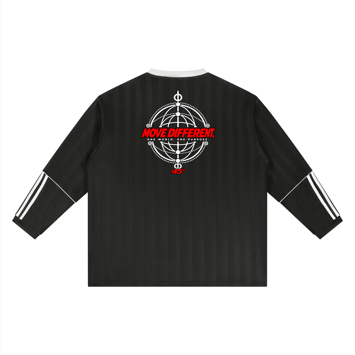 45° Striped Soccer Jersey