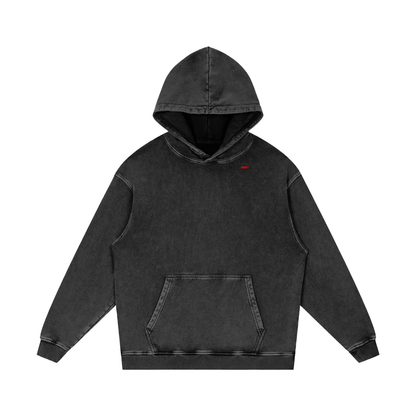 45° Snow Washed Loose Cotton Hoodie