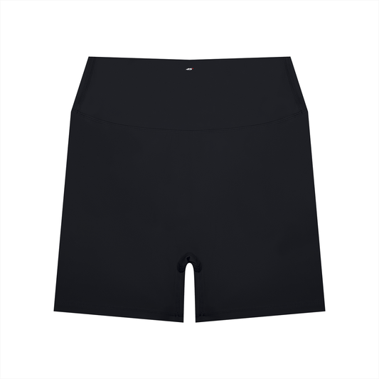 45° High-Waist Performance Biker Shorts
