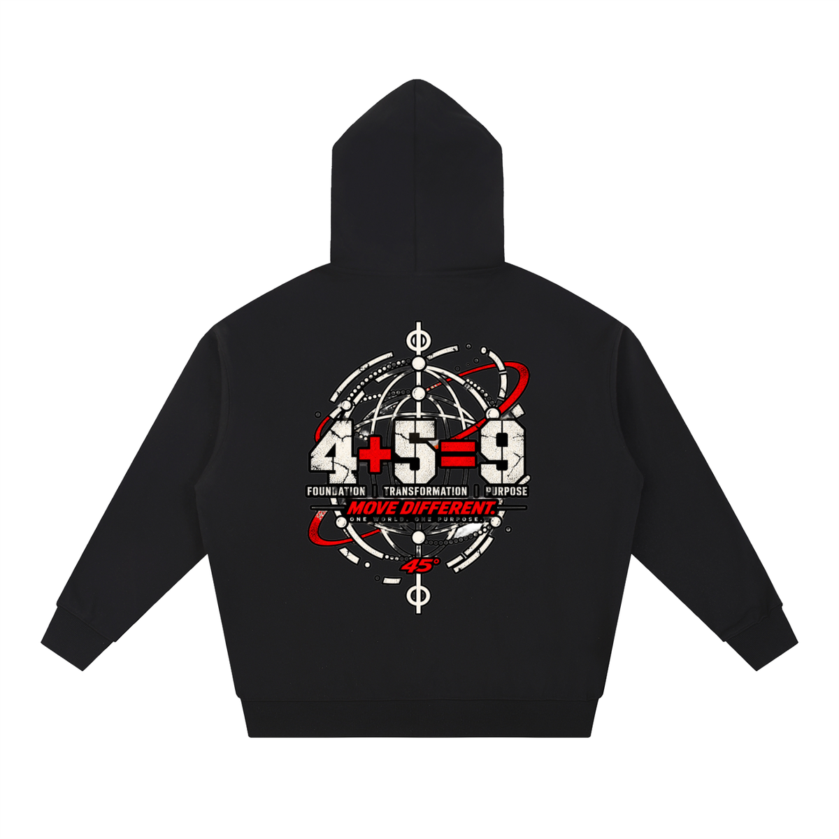 45° Heavyweight Oversized Hoodie