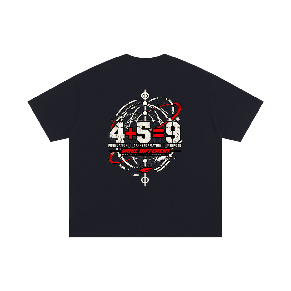 45° Essential Oversized Cotton Tee