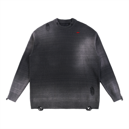 45° Sun-Fade Distressed Crewneck