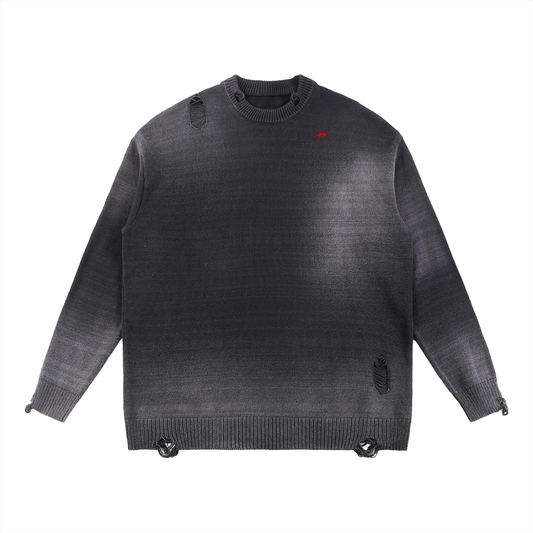 45° Sun-Fade Distressed Crewneck