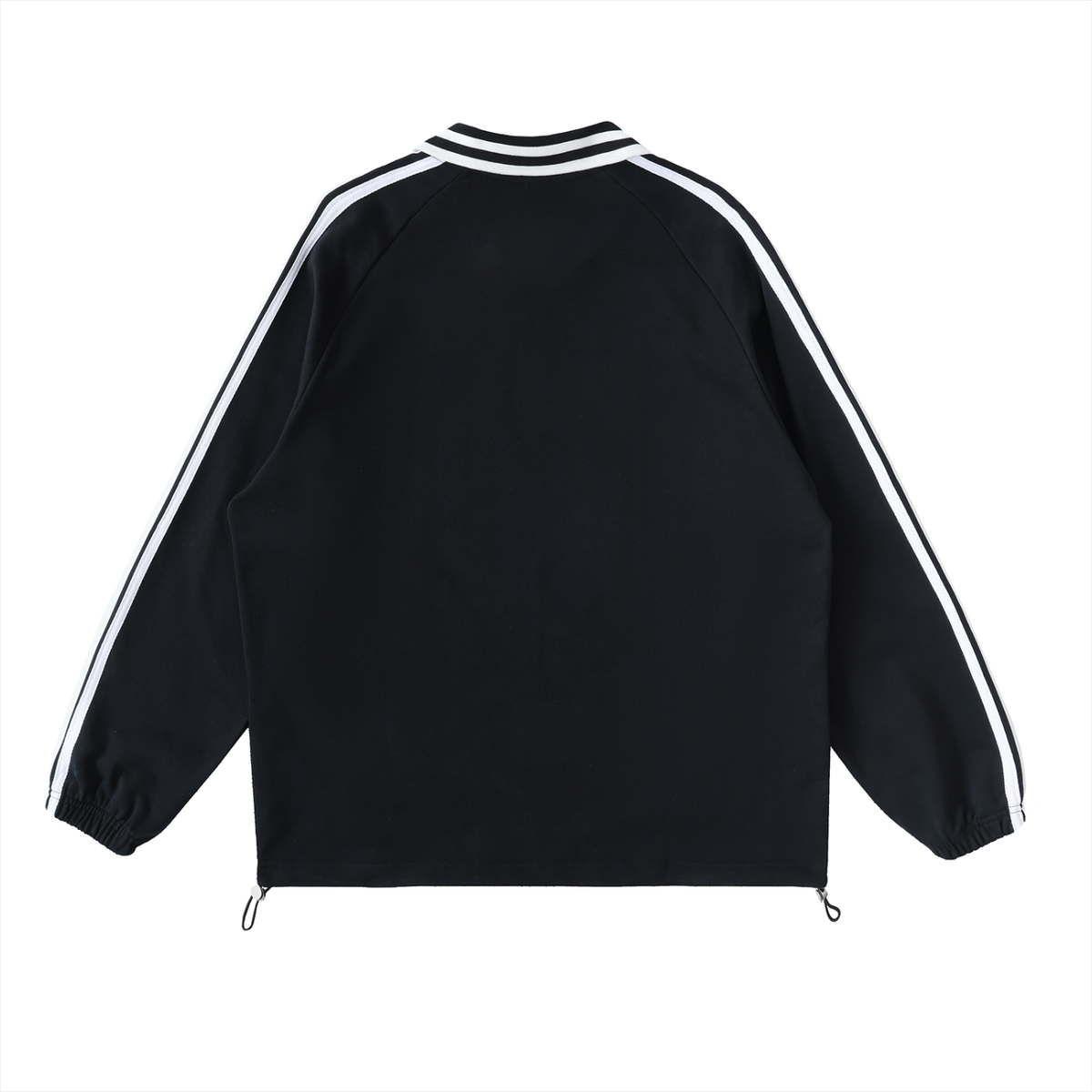45° Striped Collar Heavyweight Sweatshirt