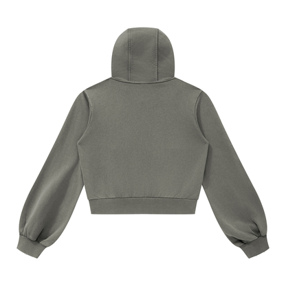 45° Women's Vintage Wash Full Zip Hoodie