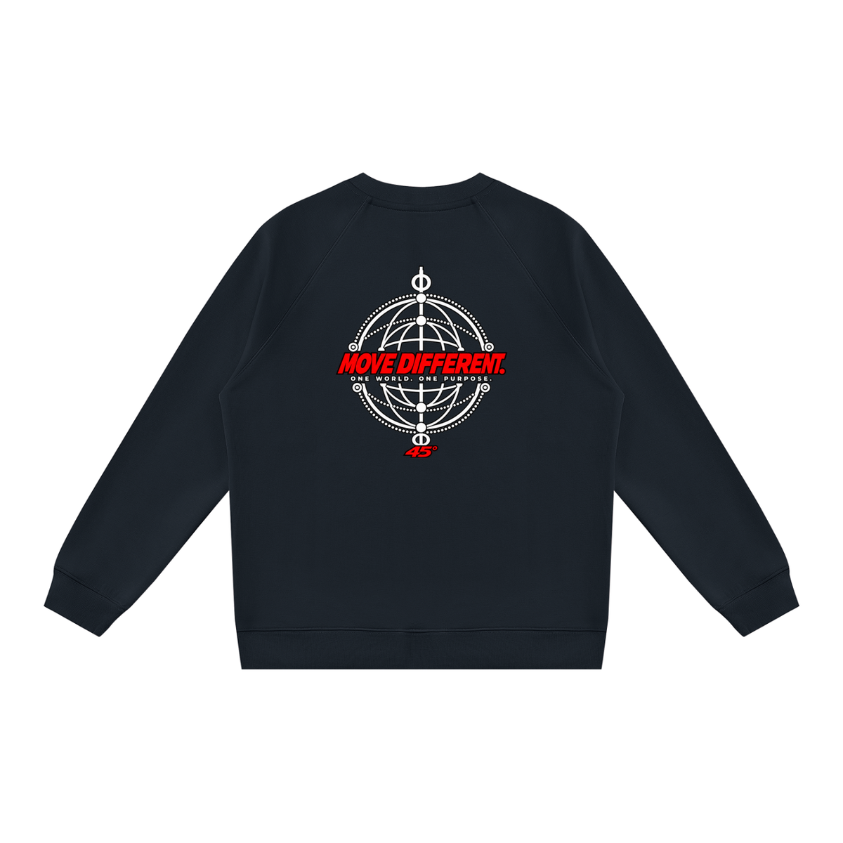 45° Unisex Regular Fit Crewneck Sweatshirt