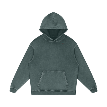 45° Snow Washed Loose Cotton Hoodie