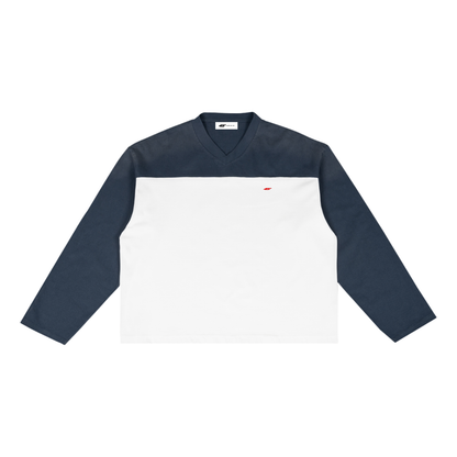45° Sun-Fade Color-Block T-Shirt