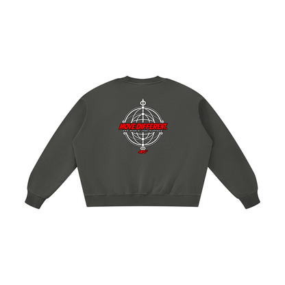 45° Unisex Boxy Vintage Washed Sweatshirt