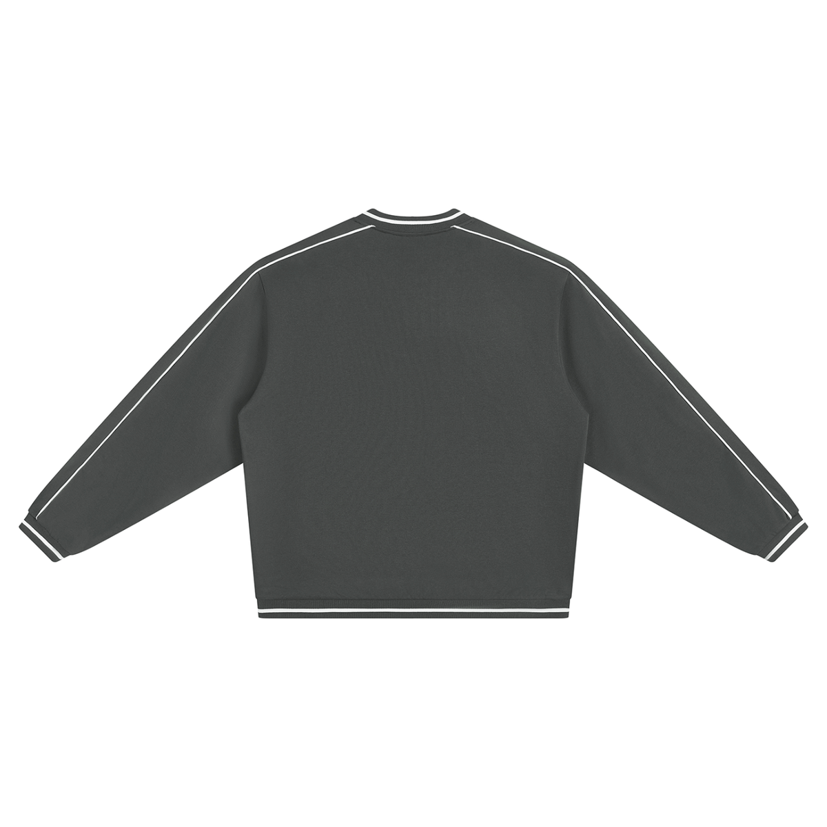 45° Colour-Block V-Neck Sweatshirt