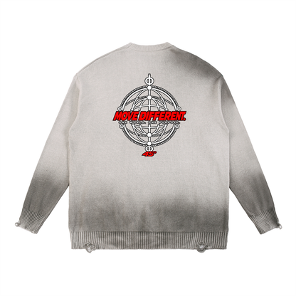 45° Sun-Fade Distressed Crewneck