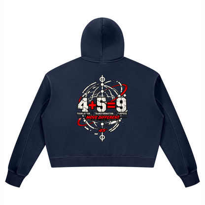 45° Women's Vintage Wash Boxy Hoodie