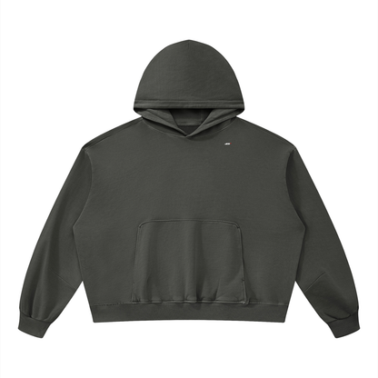 45° Unisex Boxy Vintage Washed Hoodie