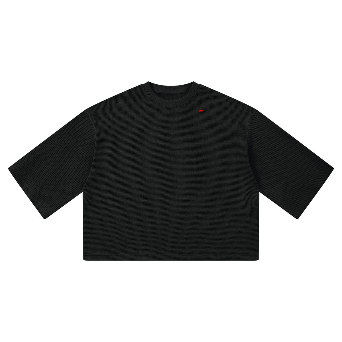 45° Unisex Waffle Boxy T-Shirt