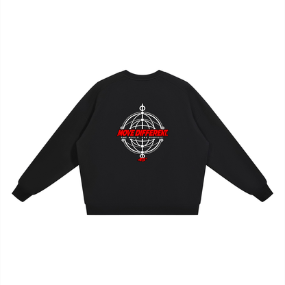 45° Unisex Oversized V-Neck Sweatshirt
