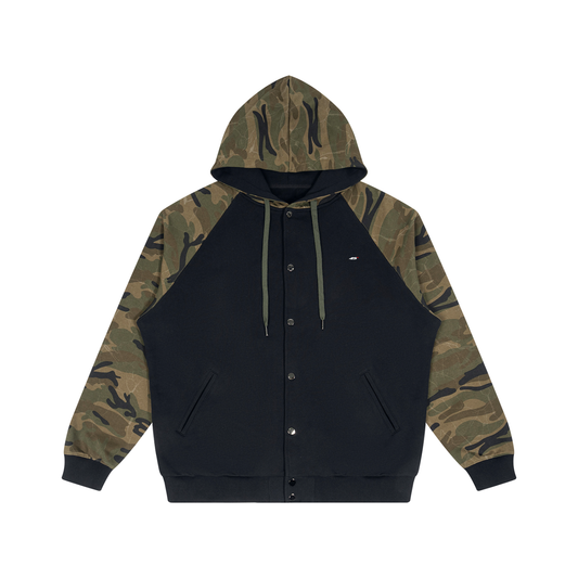 45° Camo-Splice Heavyweight Zip Hoodie