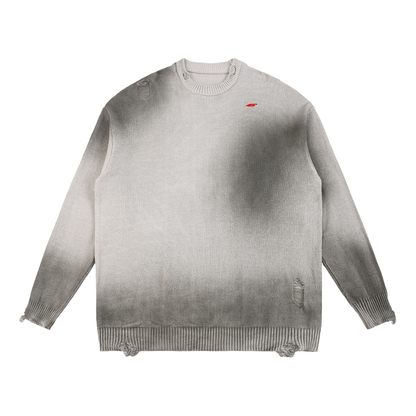 45° Sun-Fade Distressed Crewneck