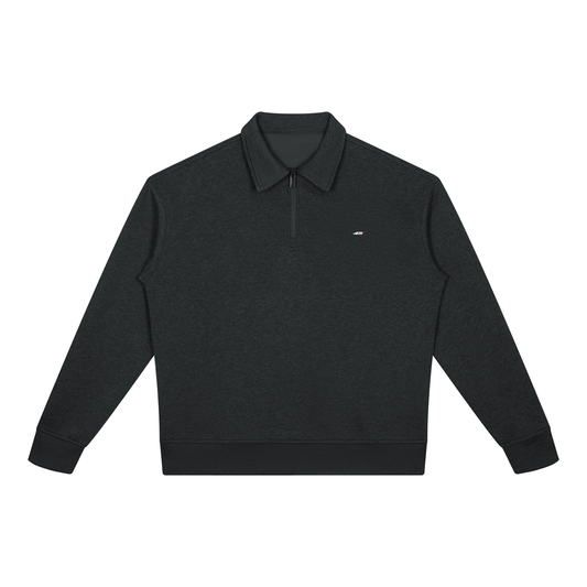 45° Boxy Quarter-Zip Sweatshirt