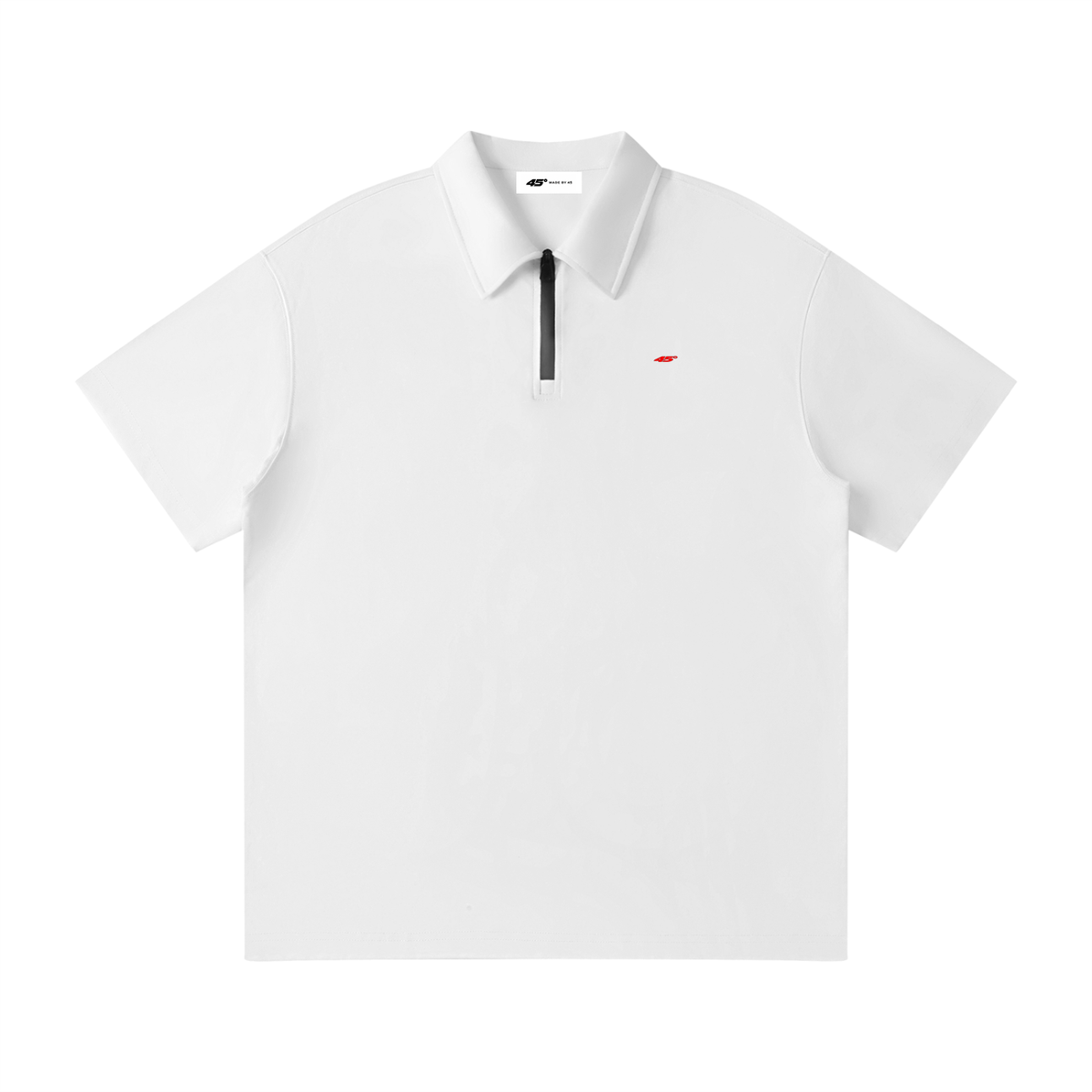 45° Unisex Quarter-Zip Polo Shirt