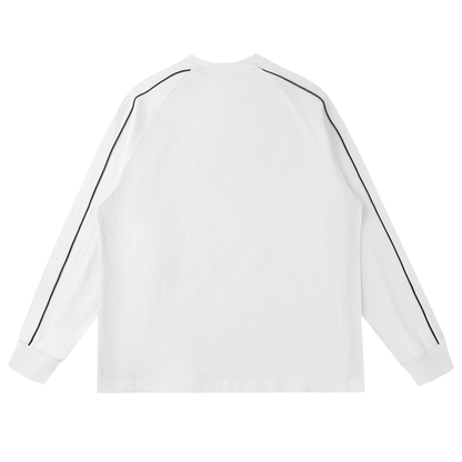 45° Contrast Panel Raglan Sweatshirt