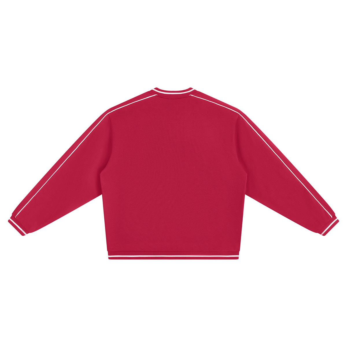 45° Colour-Block V-Neck Sweatshirt
