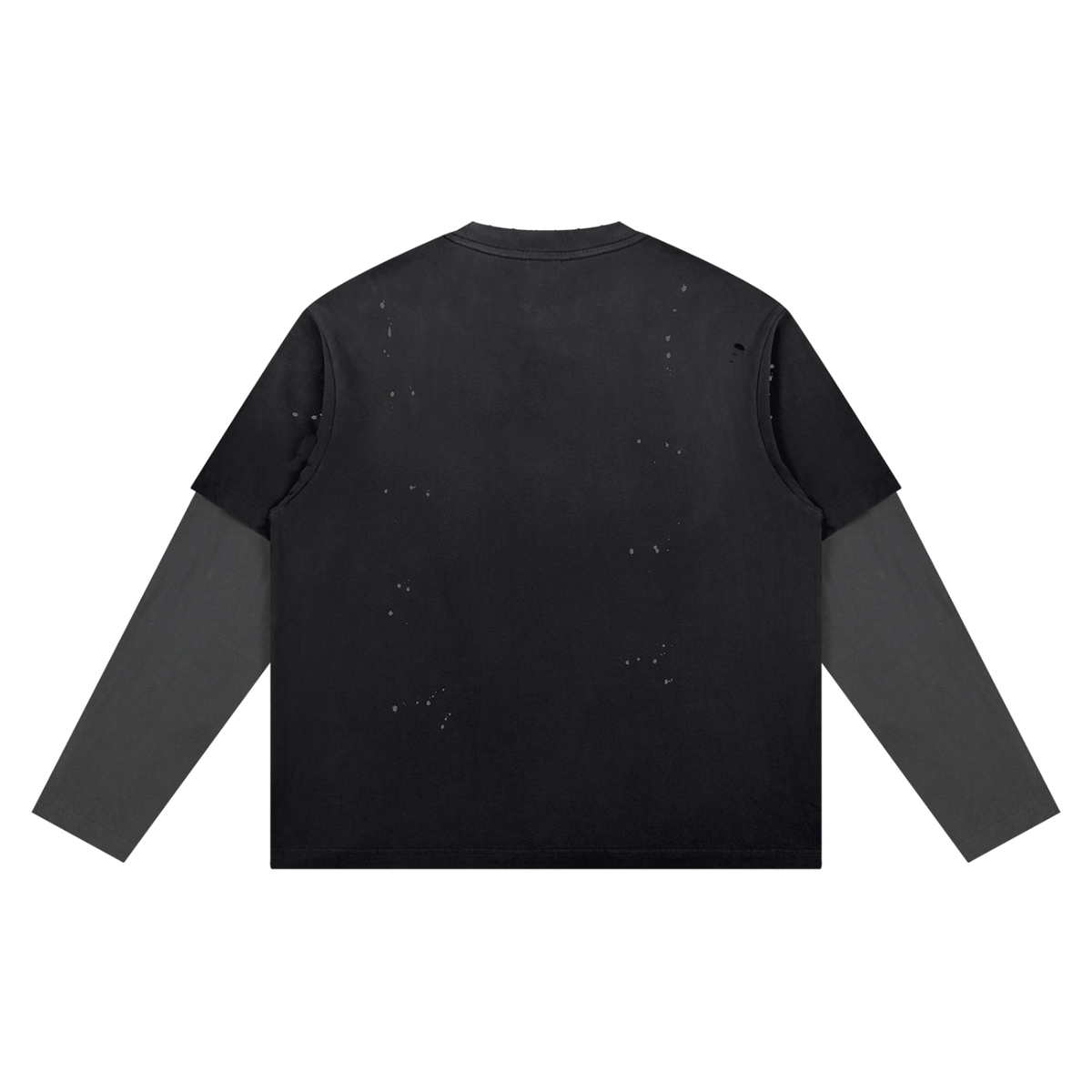 45° Vintage Wash Distressed Layer Tee