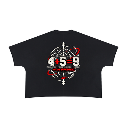 45° Heavyweight Raw-Edge Boxy Tee