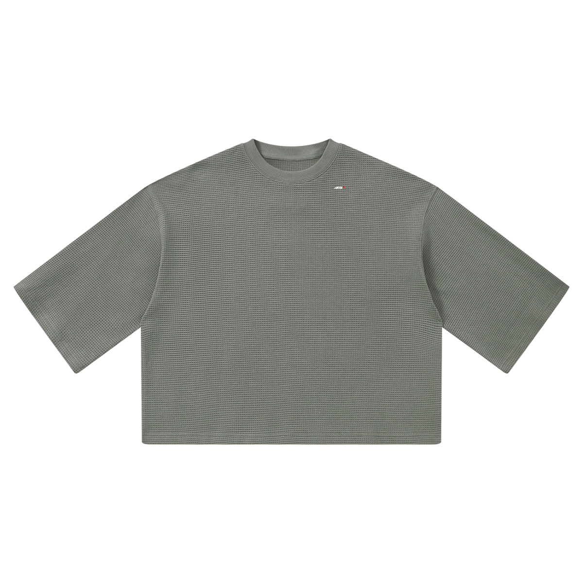 45° Unisex Waffle Boxy T-Shirt