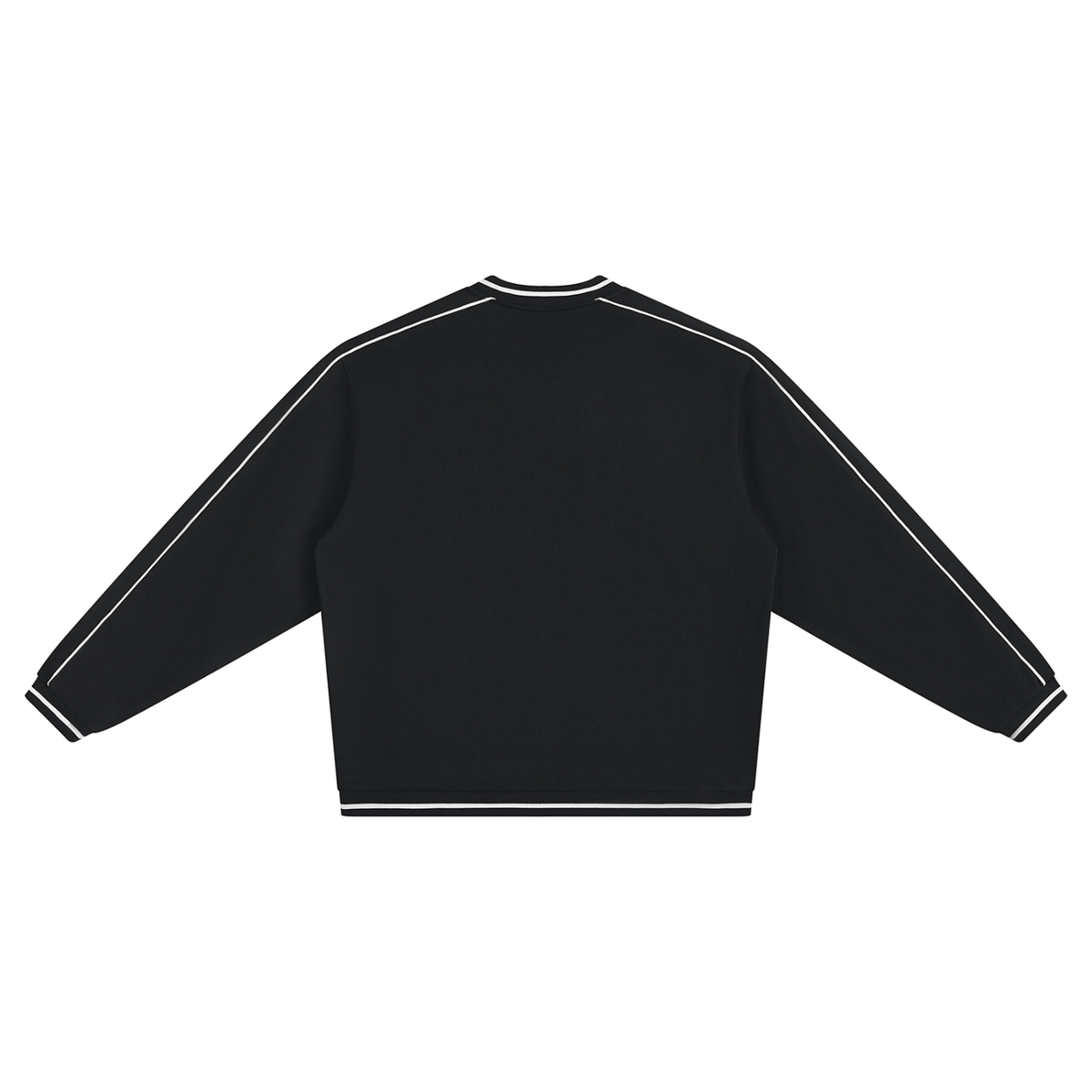 45° Colour-Block V-Neck Sweatshirt