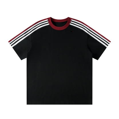 45° Colorblock Striped Tee