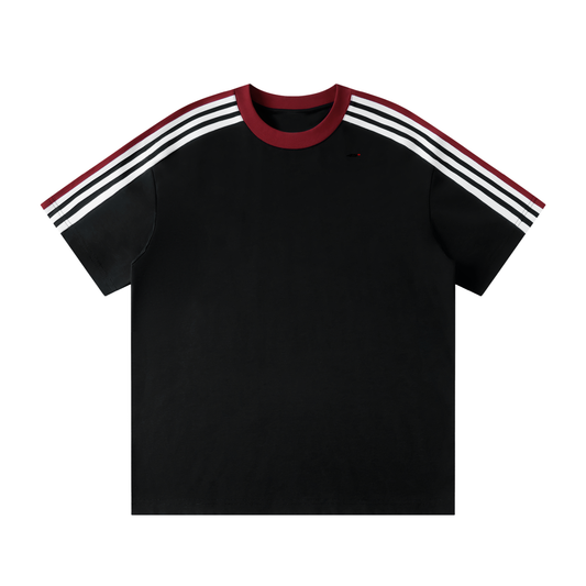 45° Colorblock Striped Tee