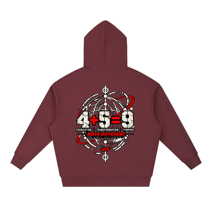 45° Essential Boxy Heavyweight Drop-Shoulder Hoodie