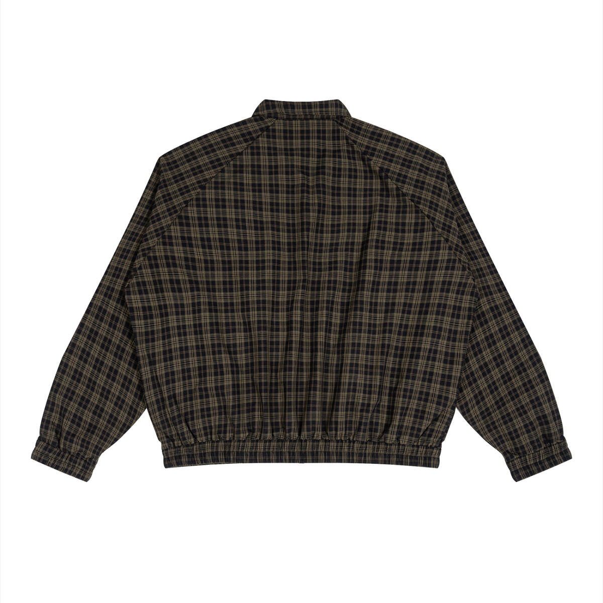 45° Plaid Full-Zip Track Jacket