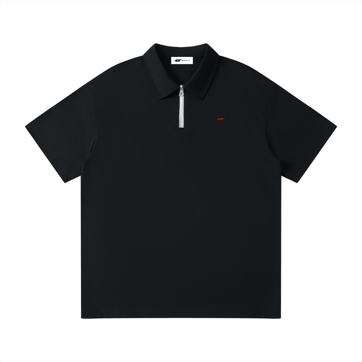45° Unisex Quarter-Zip Polo Shirt