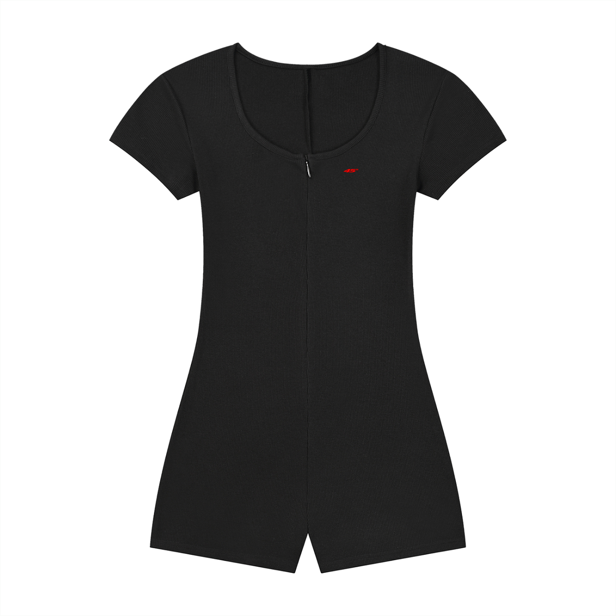 45° Women's Dual-Function Cape Tie-Waist Romper