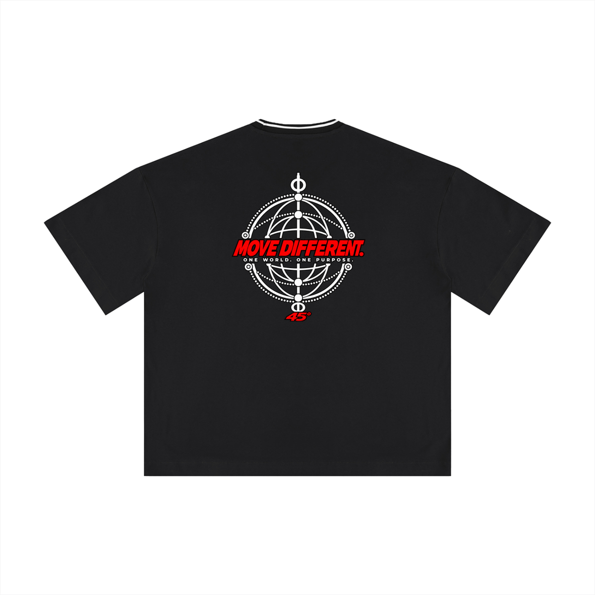 45° Heavyweight Boxy Rib Tee