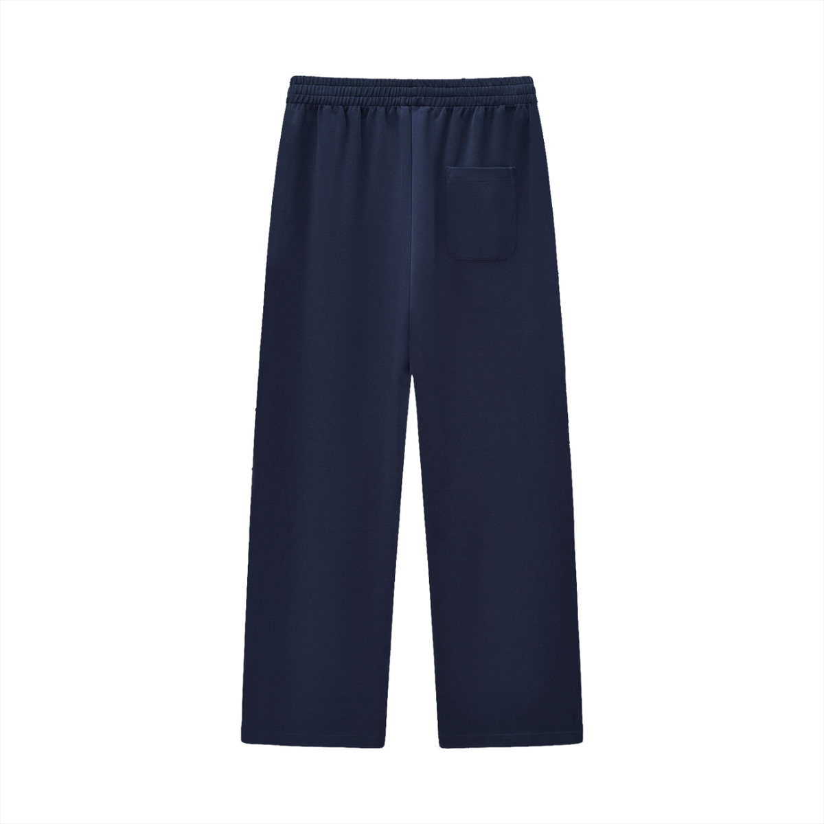 45° Curved Stripe Straight-Leg Sweatpants