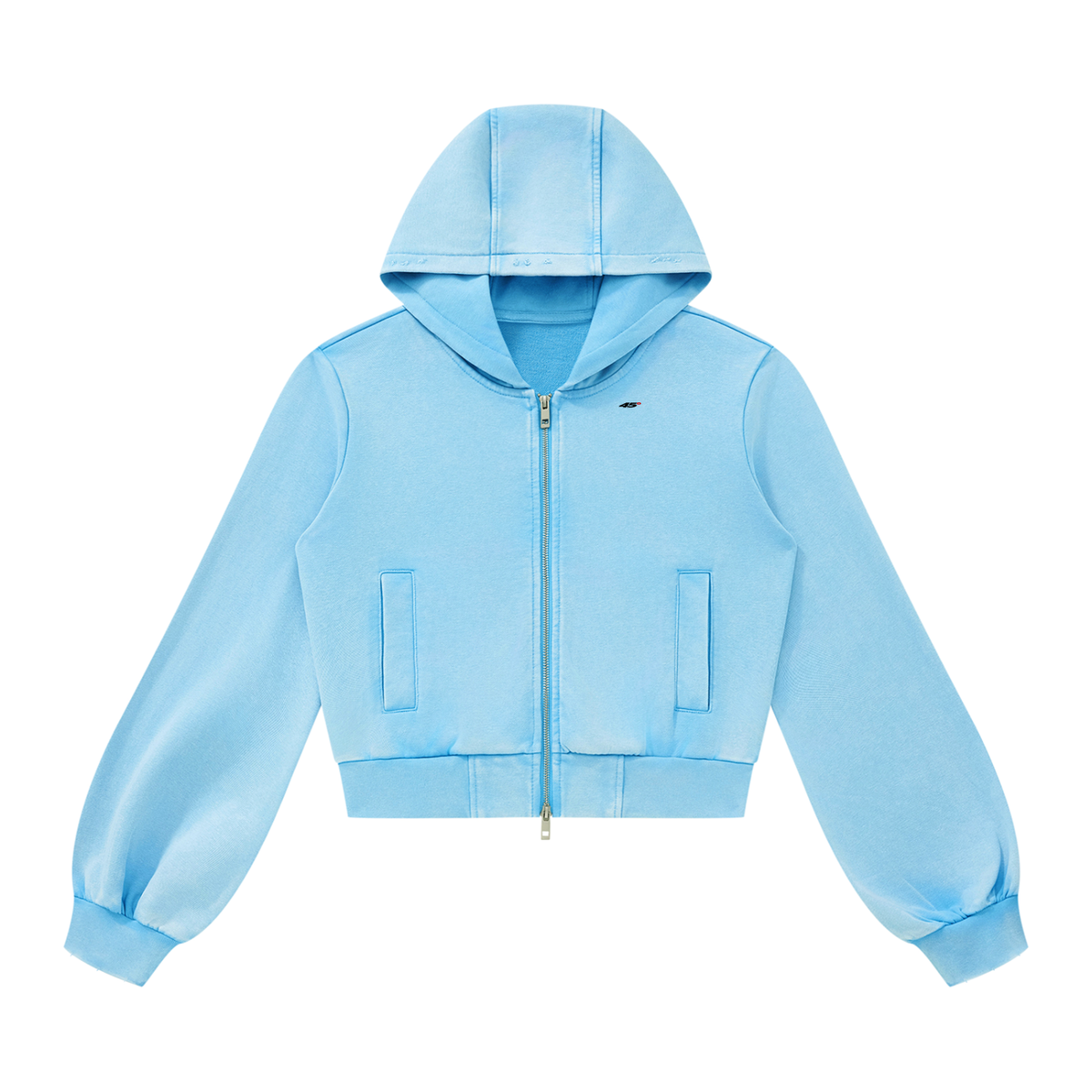 45° Women's Vintage Wash Full Zip Hoodie