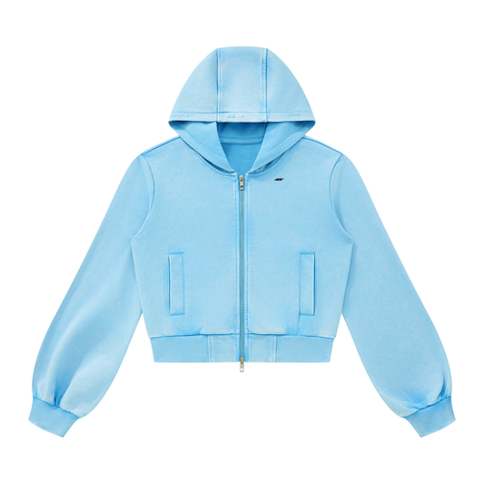 45° Women's Vintage Wash Full Zip Hoodie
