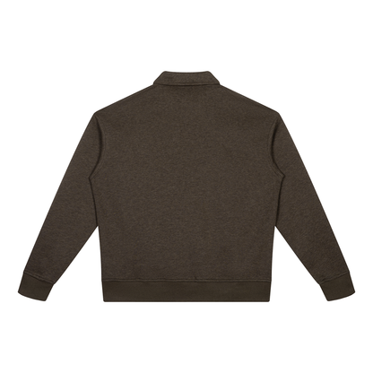 45° Boxy Quarter-Zip Sweatshirt