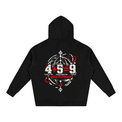 45° Oversized Fleece Hoodie