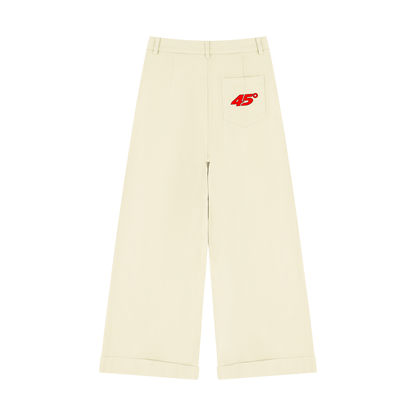 45° Women's Tencel Wide-Leg Pants