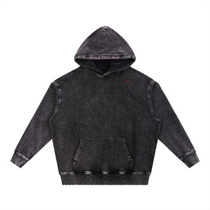 45° Hand-Frayed Heavyweight Hoodie