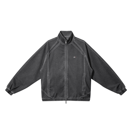 45° Vintage Wash Mesh Track Jacket