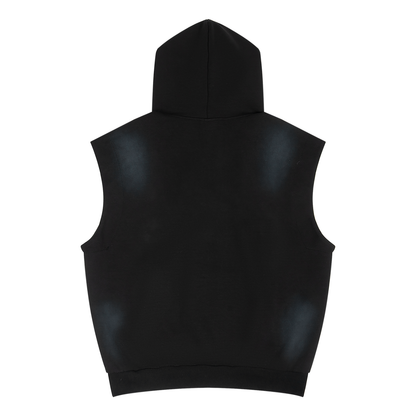 45° Sun-Fade Sleeveless Hoodie