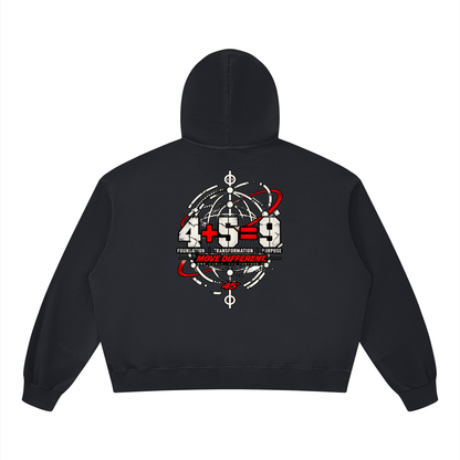 45° Unisex Boxy Vintage Washed Sweatshirt