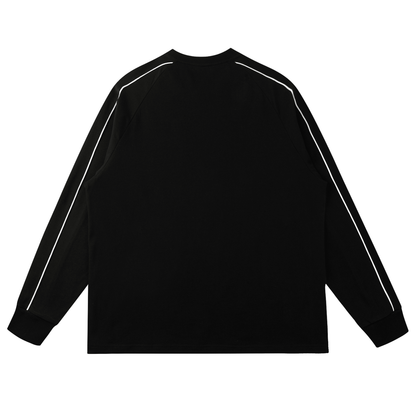 45° Contrast Panel Raglan Sweatshirt