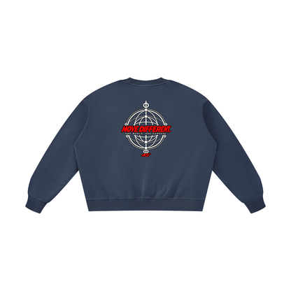 45° Unisex Boxy Vintage Washed Sweatshirt
