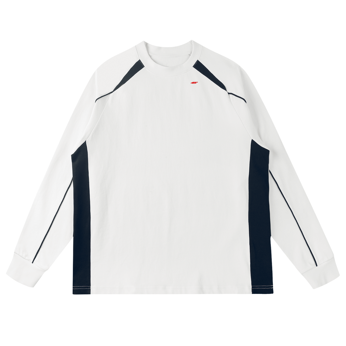 45° Contrast Panel Raglan Sweatshirt
